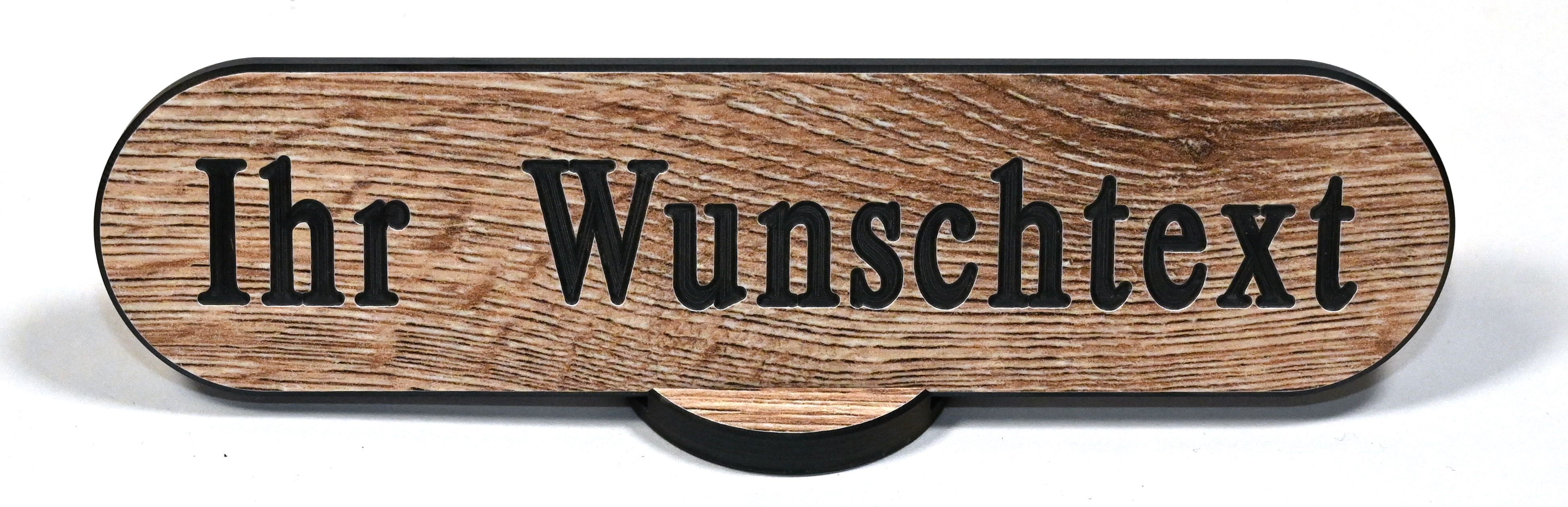 Thekenaufsteller "Ihr Wunschtext"